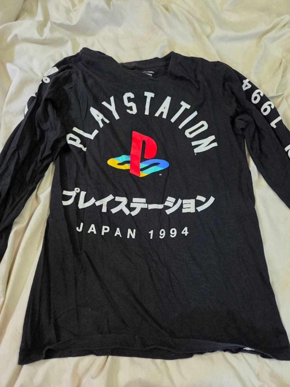 Adult (S) Playstation Long Sleeve Shirt